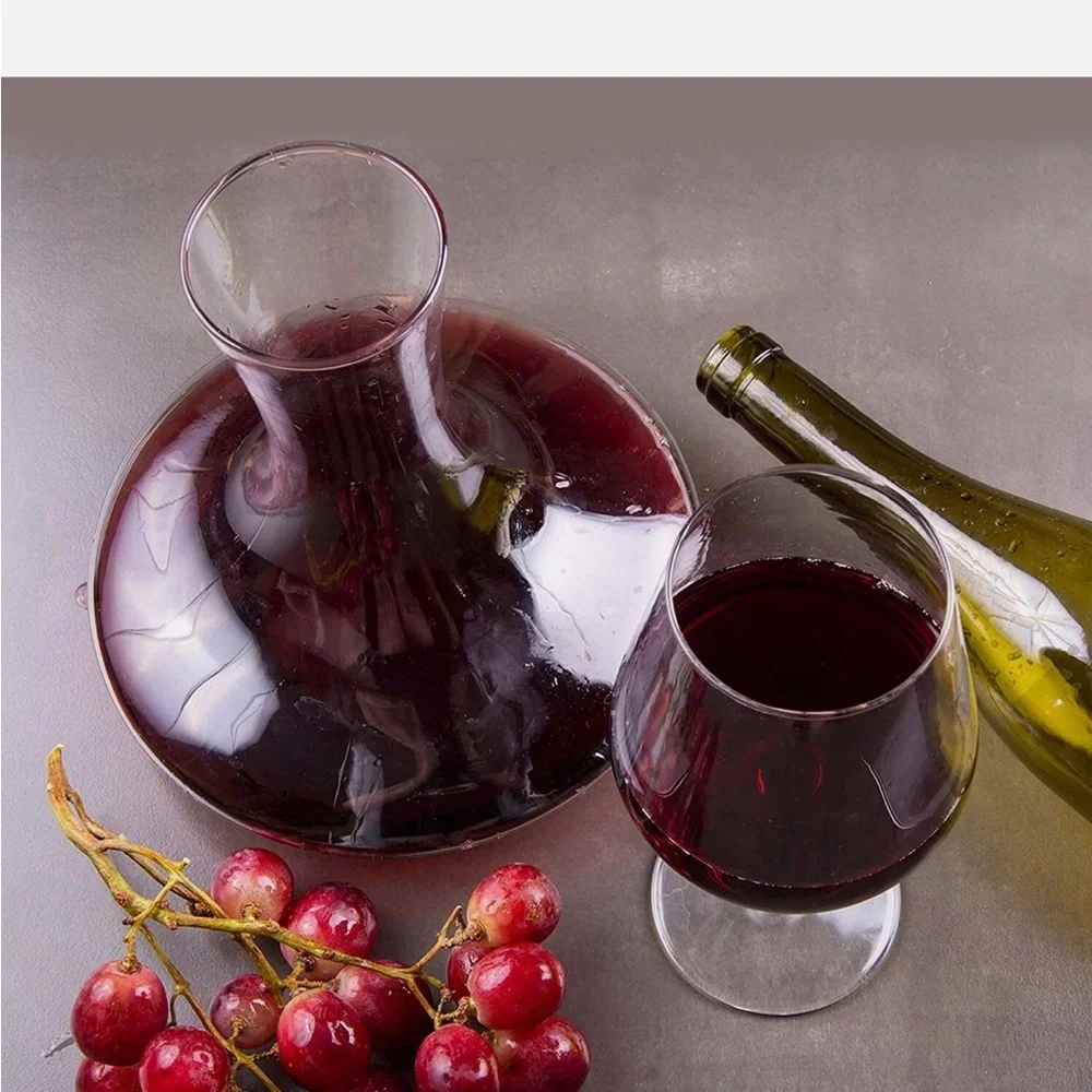 Wine Reveller NWT Glass Wine Decanter - Picture 4 of 7